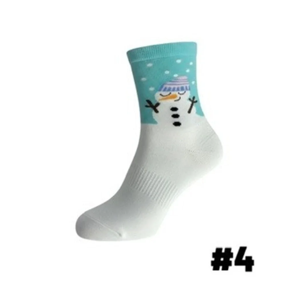 Novelty Christmas Knit Socks 5.5-8.5 US Holiday Snowman‎ Unisex Soft Cozy NEW